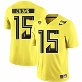 Oregon Ducks 15 Patrick Chung Yellow Nike College Football Jersey Dzhi,baseball caps,new era cap wholesale,wholesale hats